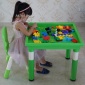 幼儿园儿童积木玩具正方形桌子豪华加厚塑料游戏桌宝宝家用课桌