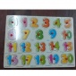厂家儿童早教益智玩具0-20数字木制抓手拼板玩具启蒙早教玩具